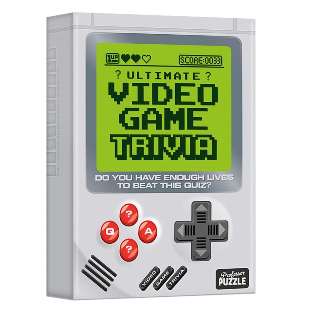 Ultimate Video Game Trivia Console - Gray
